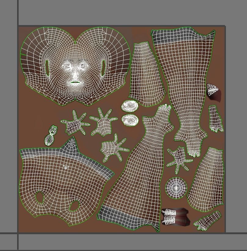 Cartoon Low Poly Style Avatar 009 Low-poly 3D model_6