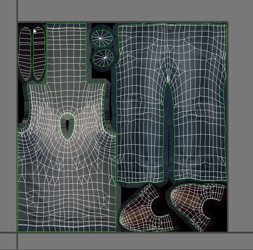 Cartoon Low Poly Style Avatar 010 Low-poly 3D model_5