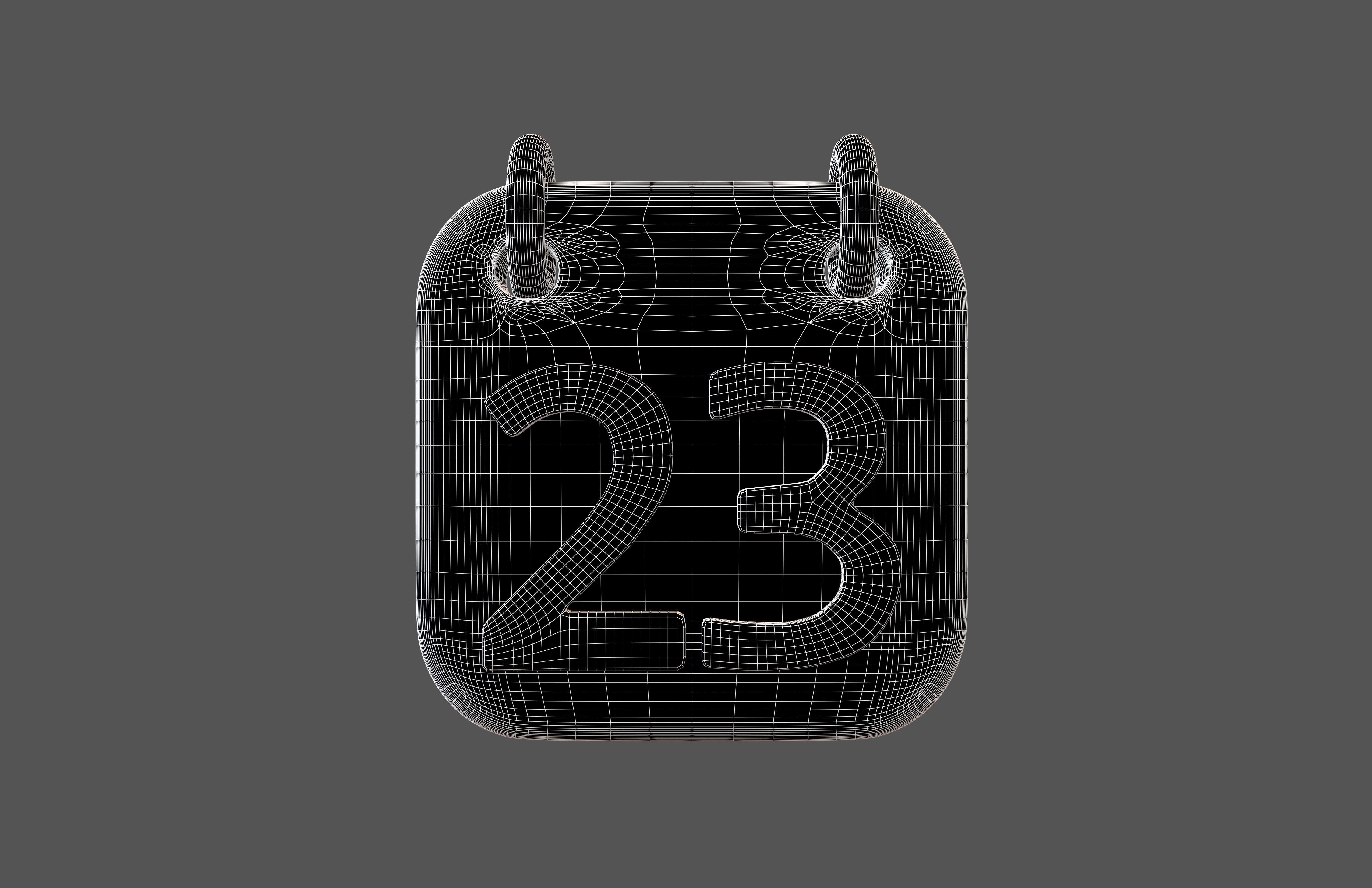 Calendar 21 To 31 Icon Pack Vol 1 3D model_24