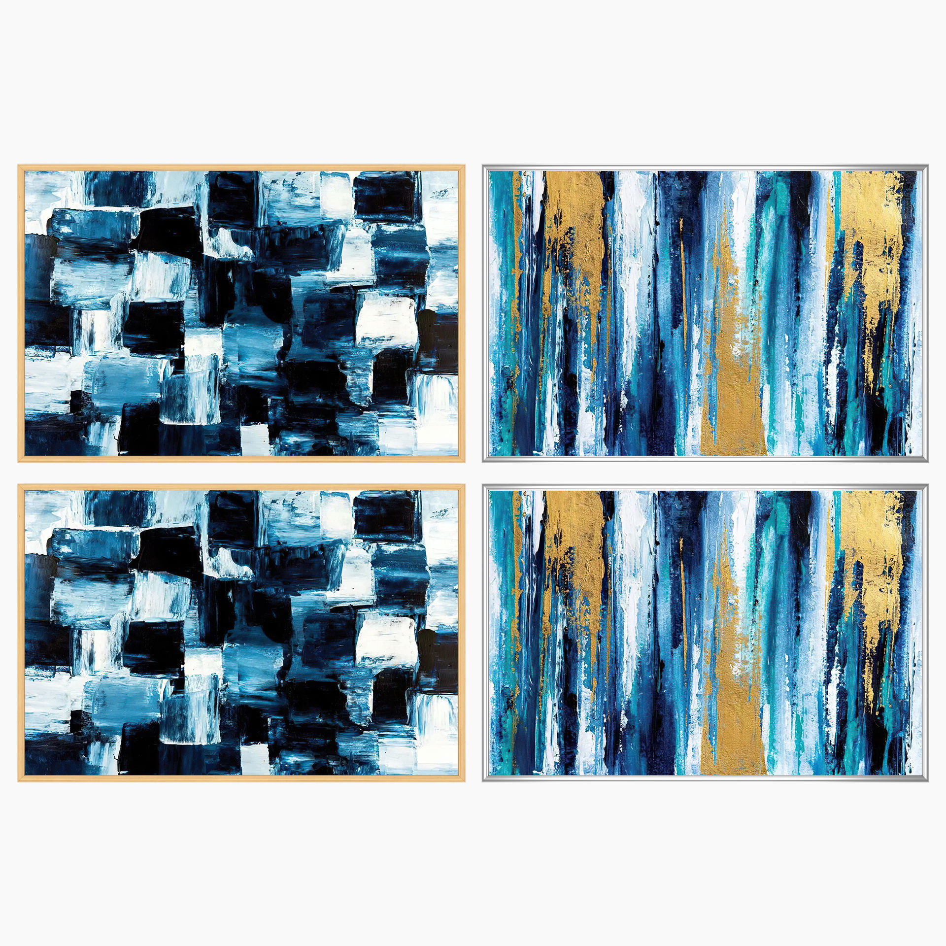 Wall Art Set 3686 3D model_2