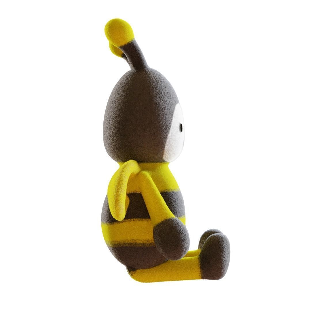 Bee toy 3D model_1
