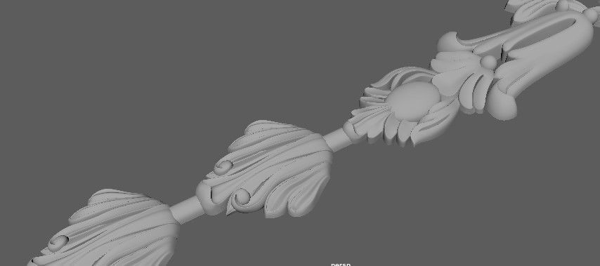 dekor ornament 3D model_3