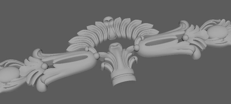dekor ornament 3D model_2