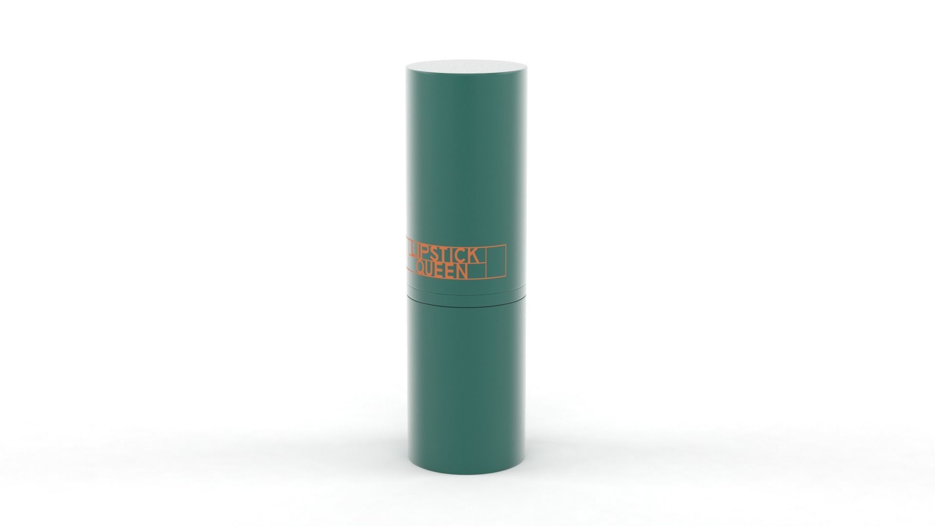 Lipstick orange 3D model_5