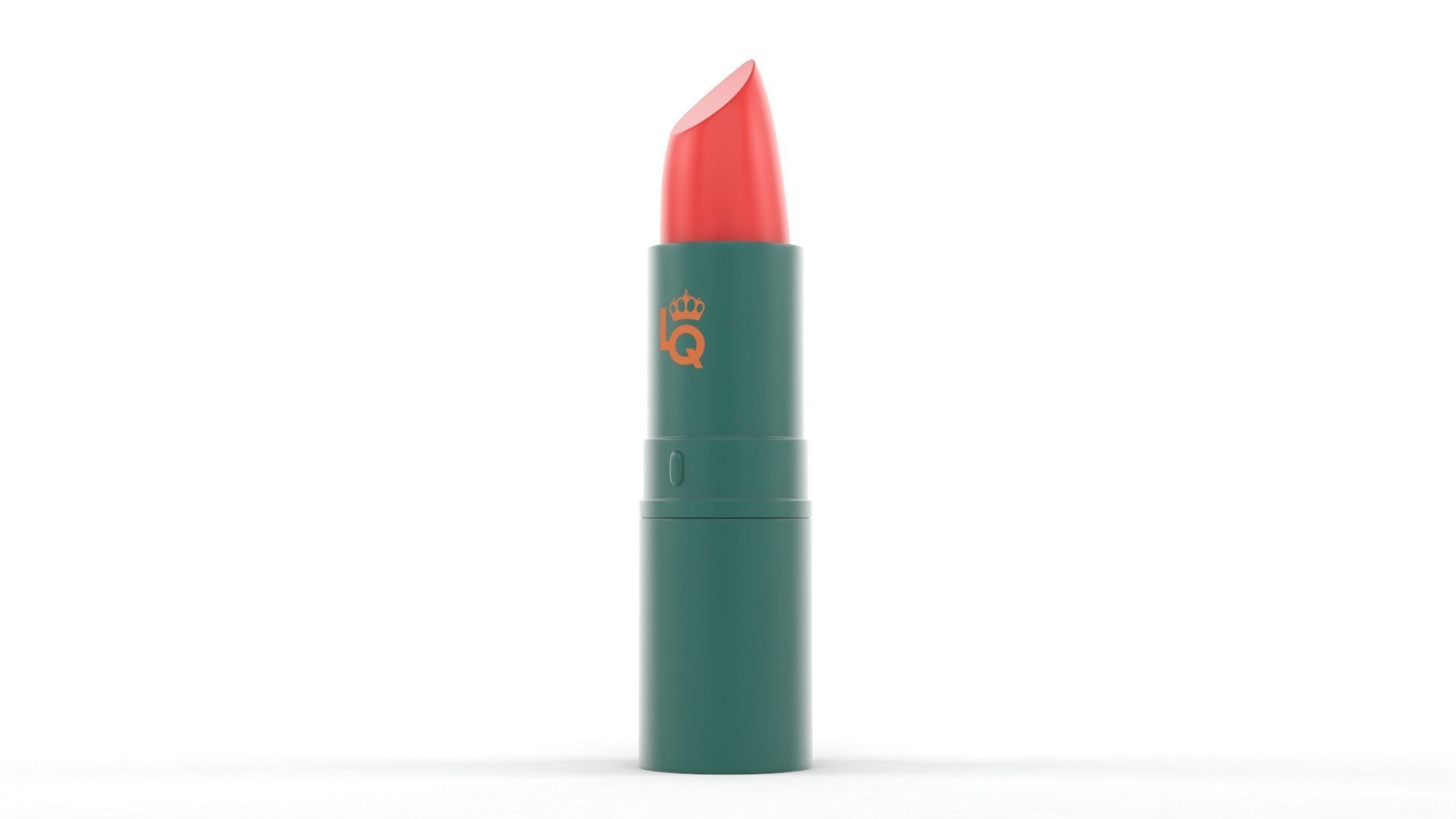 Lipstick orange 3D model_3