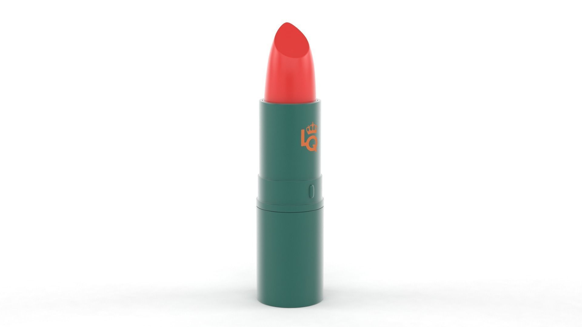 Lipstick orange 3D model_2