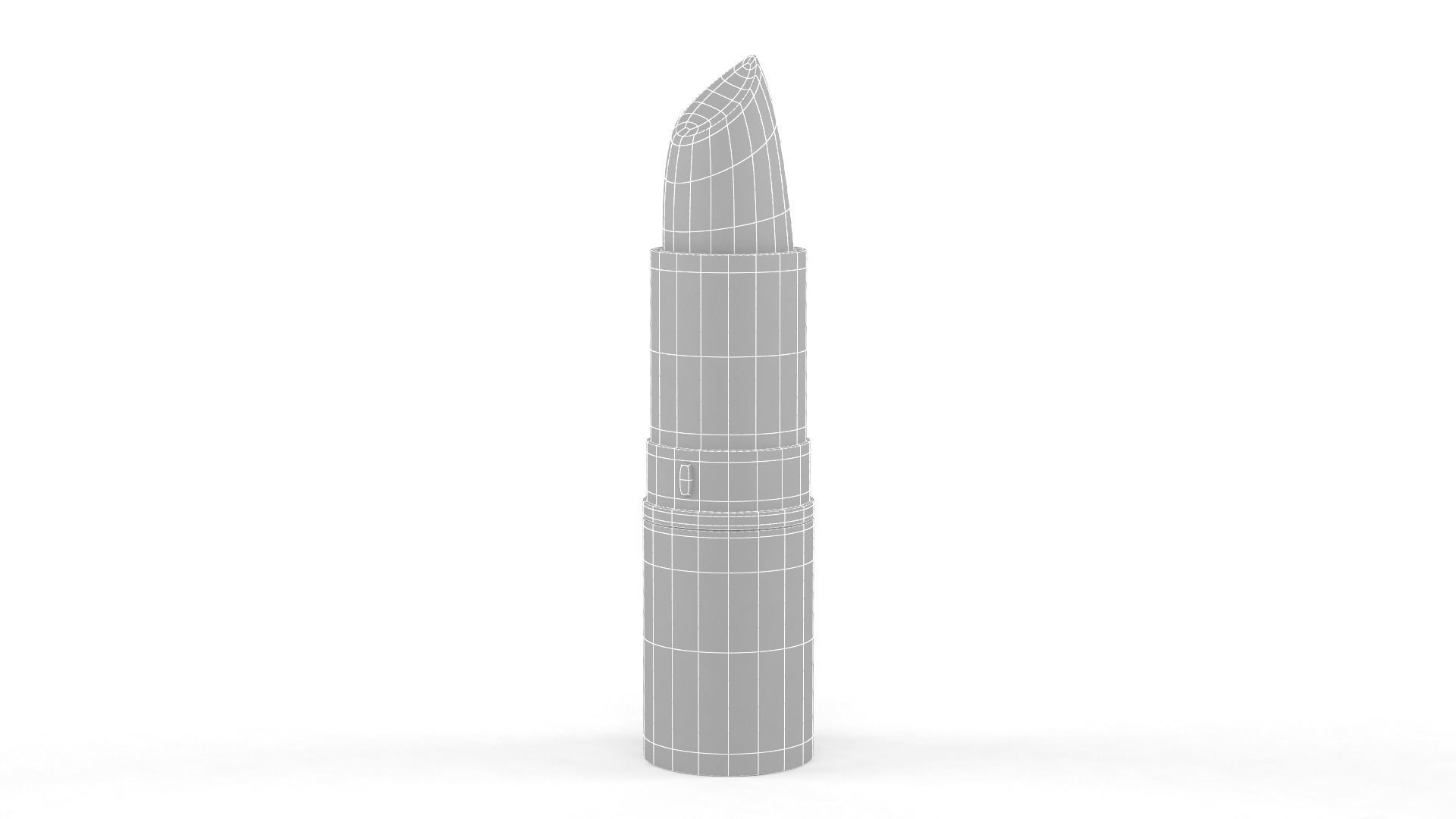 Lipstick orange 3D model_8