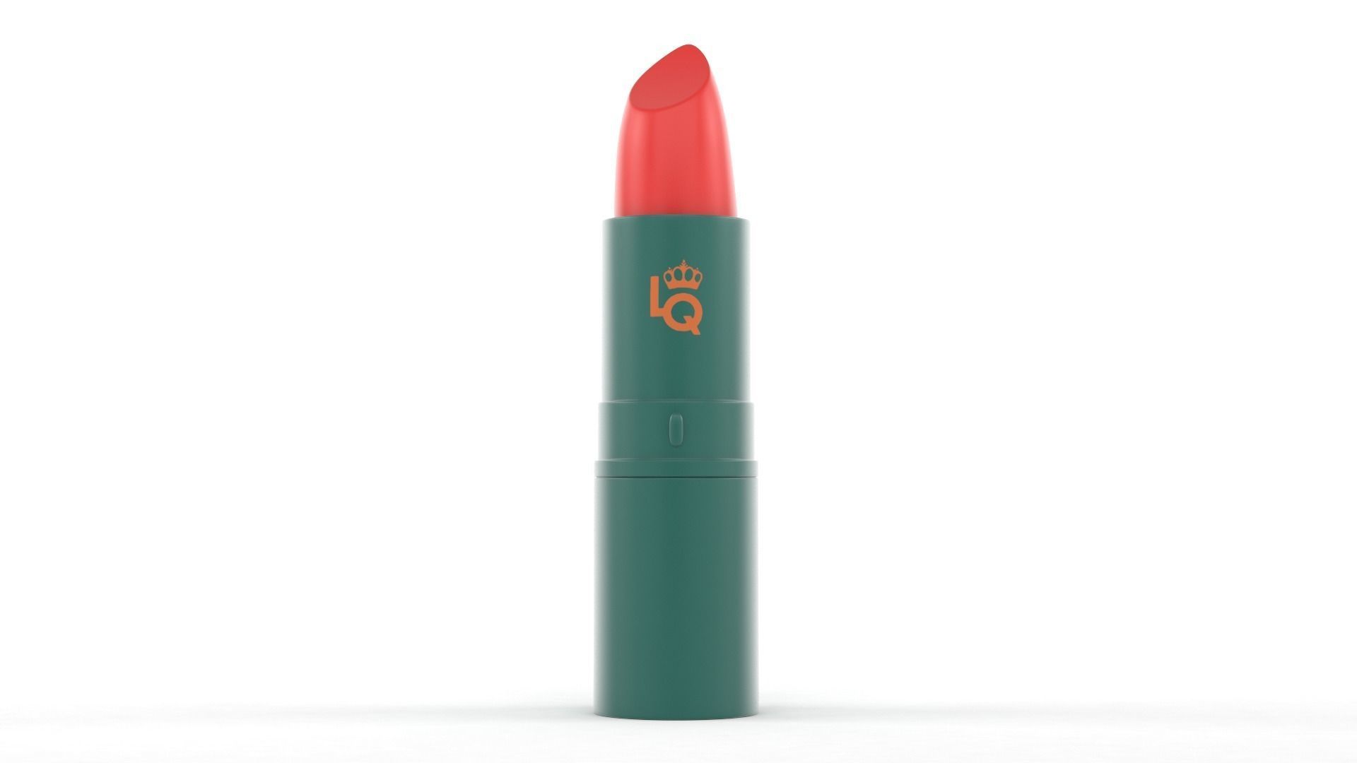 Lipstick orange 3D model_1