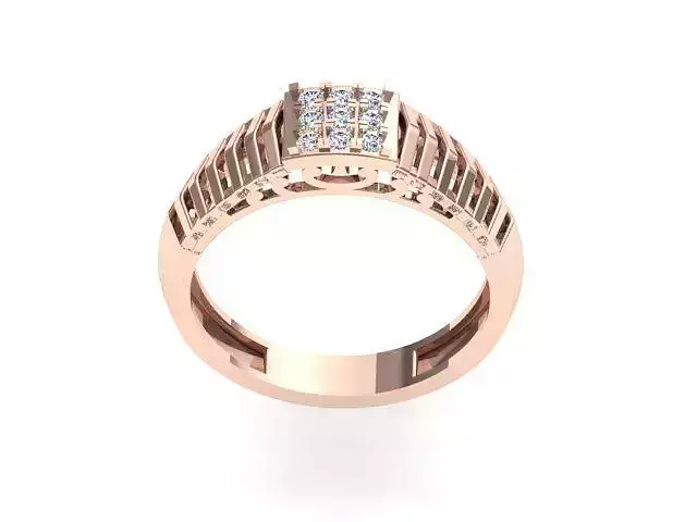 Solitaire Wedding Engagement Men Ring