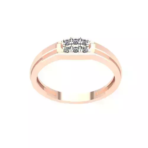 Solitaire Wedding Engagement Men Ring