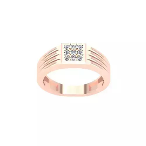 Solitaire Wedding Engagement Men Ring