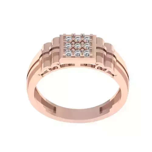 Solitaire Wedding Engagement Men Ring