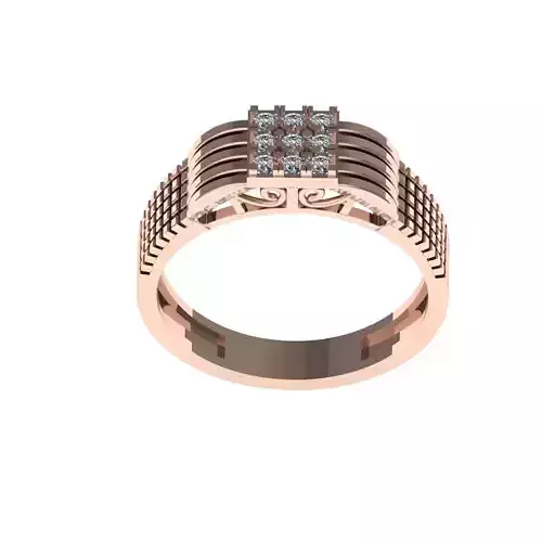 Solitaire Wedding Engagement Men Ring