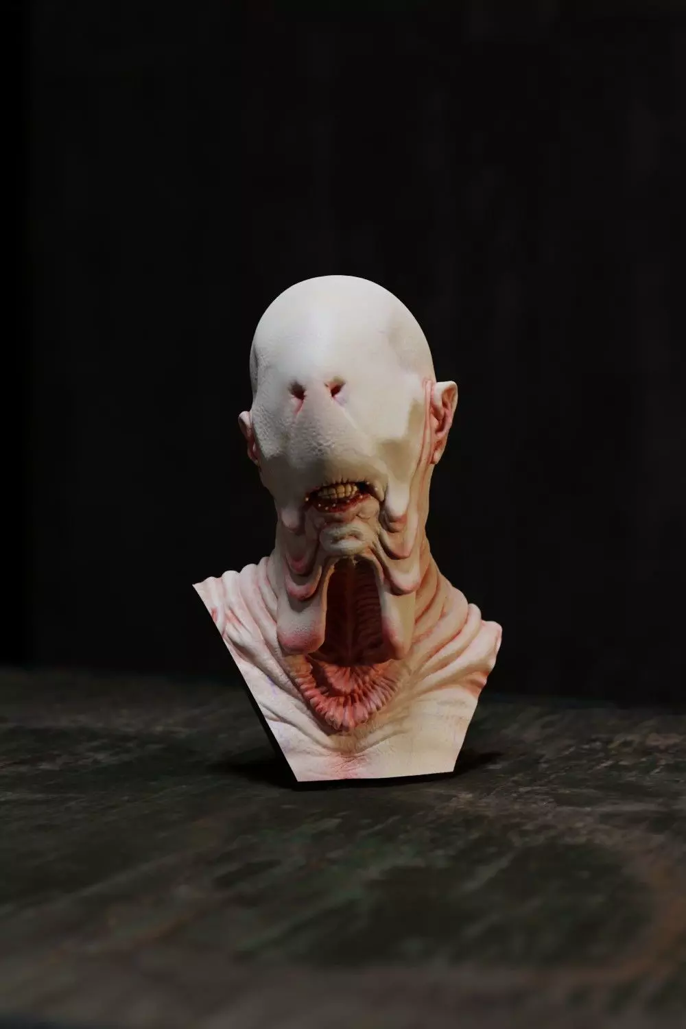 PALE MAN magnet bust 3d print  from Pans Labyrinth movie  3D print model_0