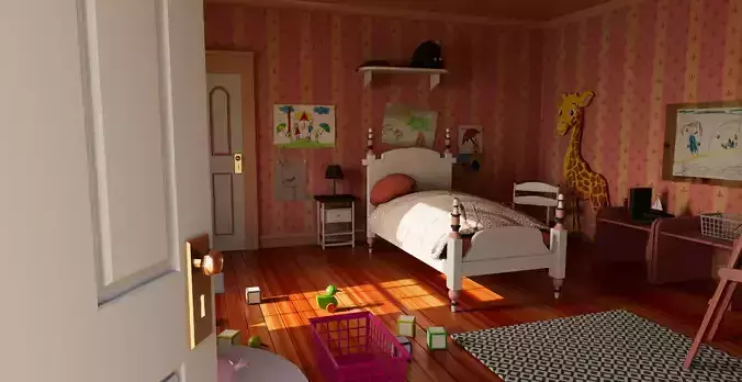 Kids  Room Model