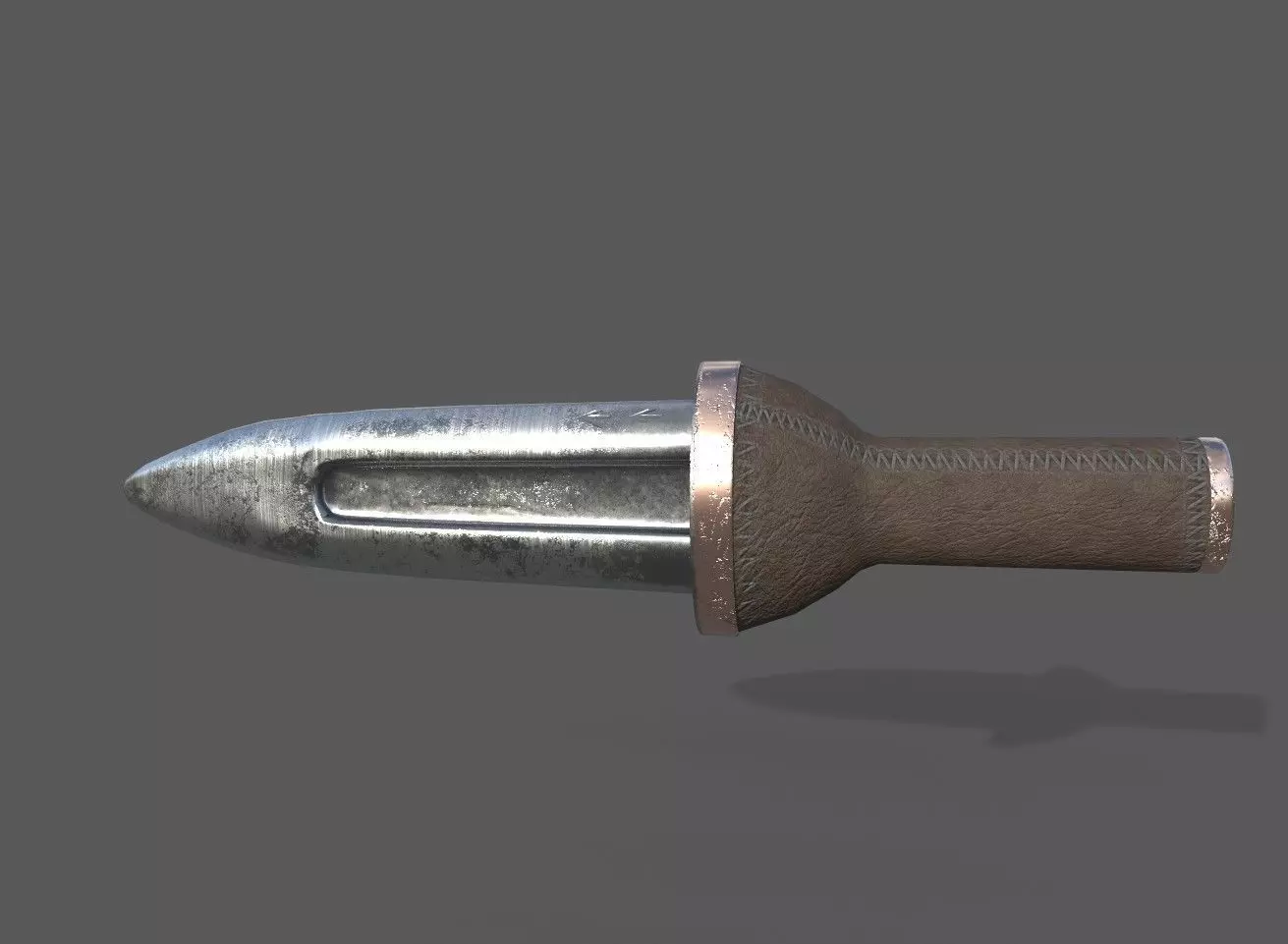 Torfin dagger Free low-poly 3D model_0