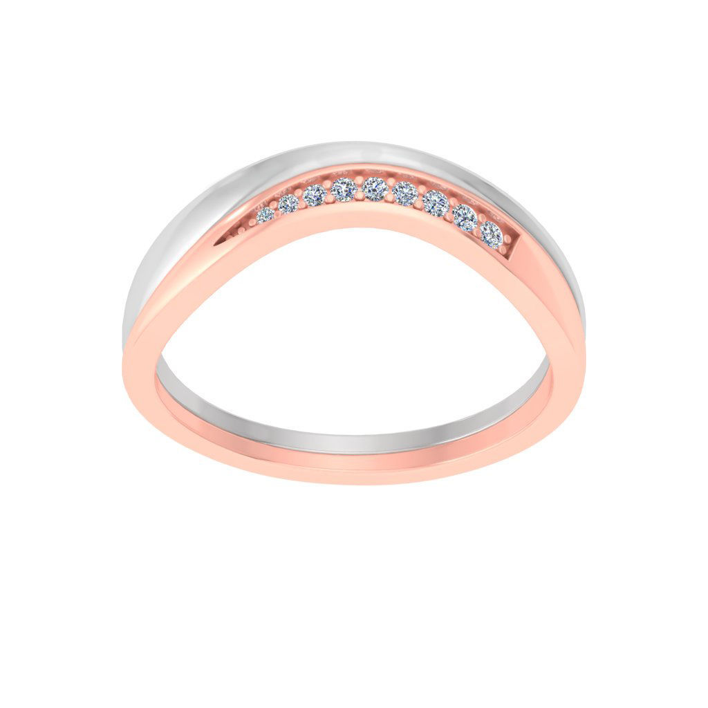 Etarnaty Couple Band Ring 3DM STL OBJ FBX Render Details 3D print model_7