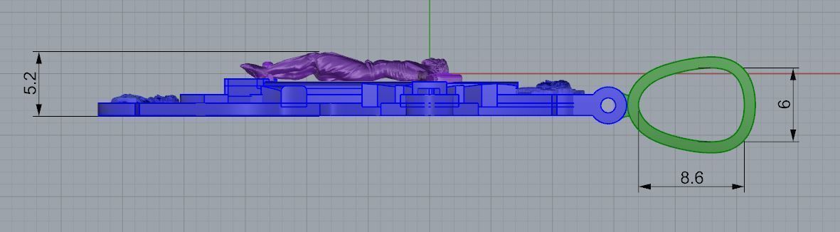 Cross with Jesus 3D print model_4