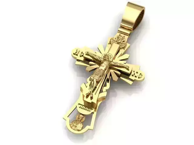 Cross with Jesus
