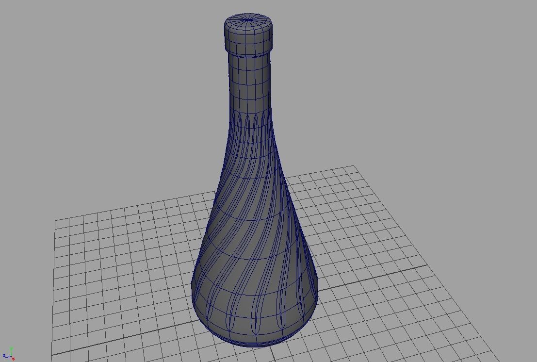House Hold Series - 49 Unique 3D Bottles - 10th Batch Low-poly 3D model_9