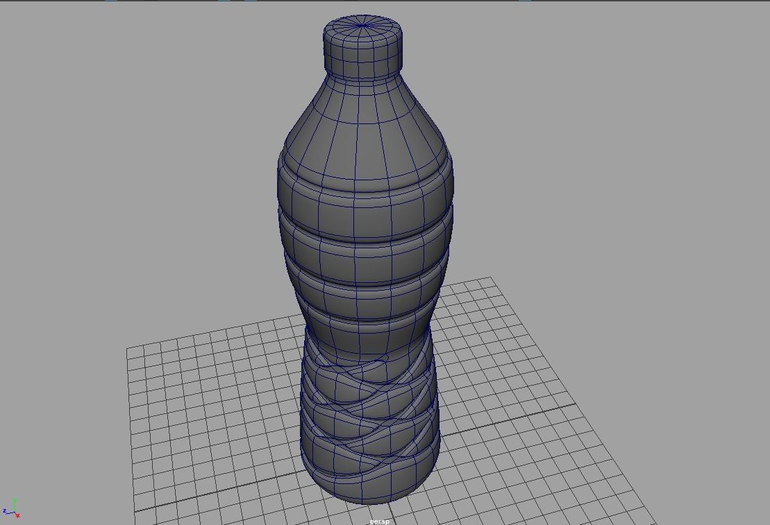 House Hold Series - 49 Unique 3D Bottles - 10th Batch Low-poly 3D model_8