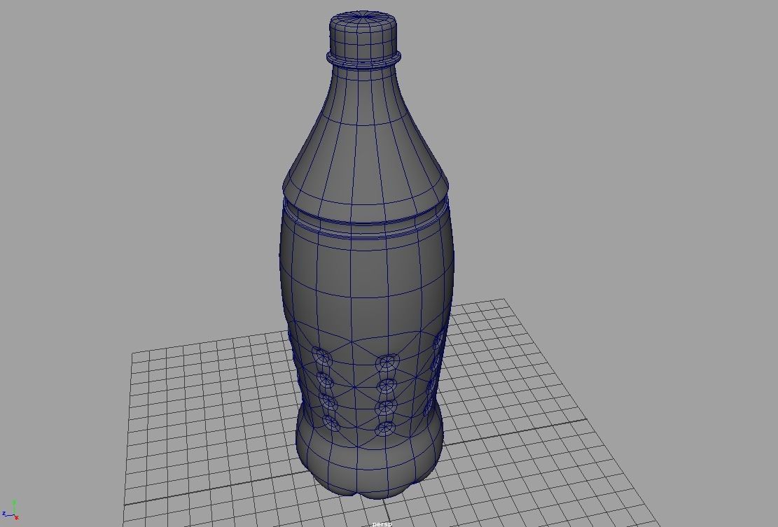 House Hold Series - 49 Unique 3D Bottles - 10th Batch Low-poly 3D model_7
