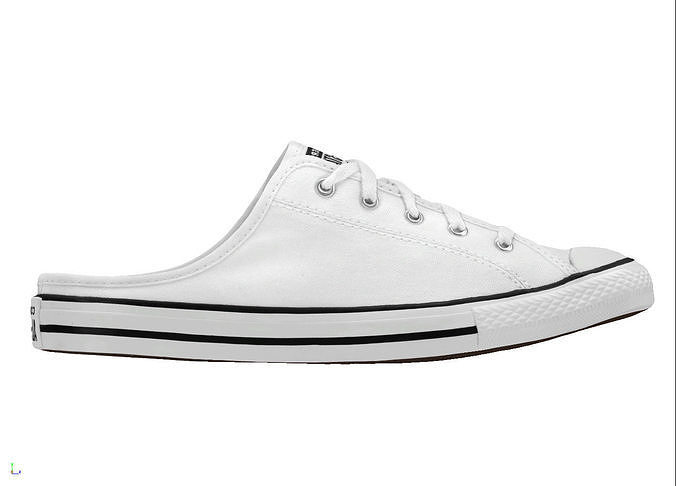 Converse Chuck Taylor All Star summer shoes Low-poly 3D model