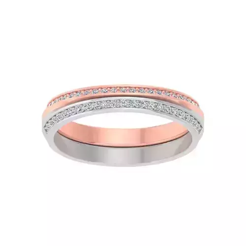 Wedding Engagement Women Etarnaty Band Ring