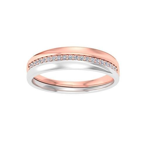 Wedding Engagement Women Etarnaty Band Ring 3D print model