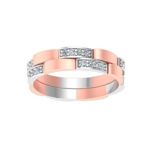 Engagement Women Band Ring 3D print model
