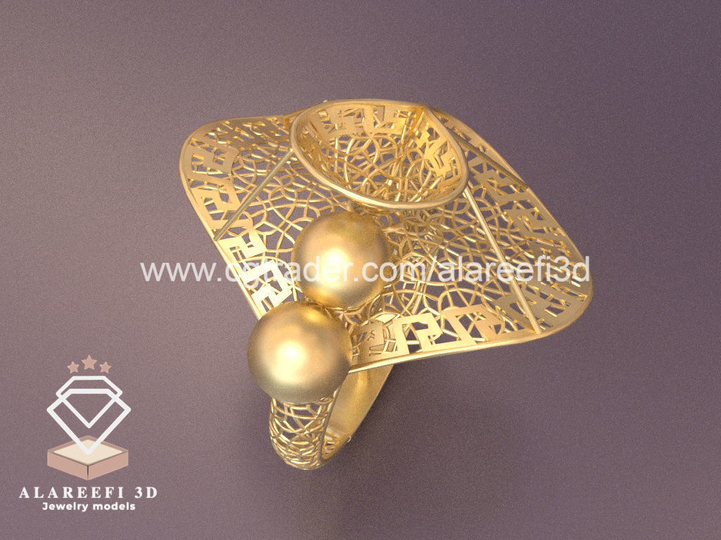 Set of 6 Ultra Vision Rings- set 001 3D print model_6