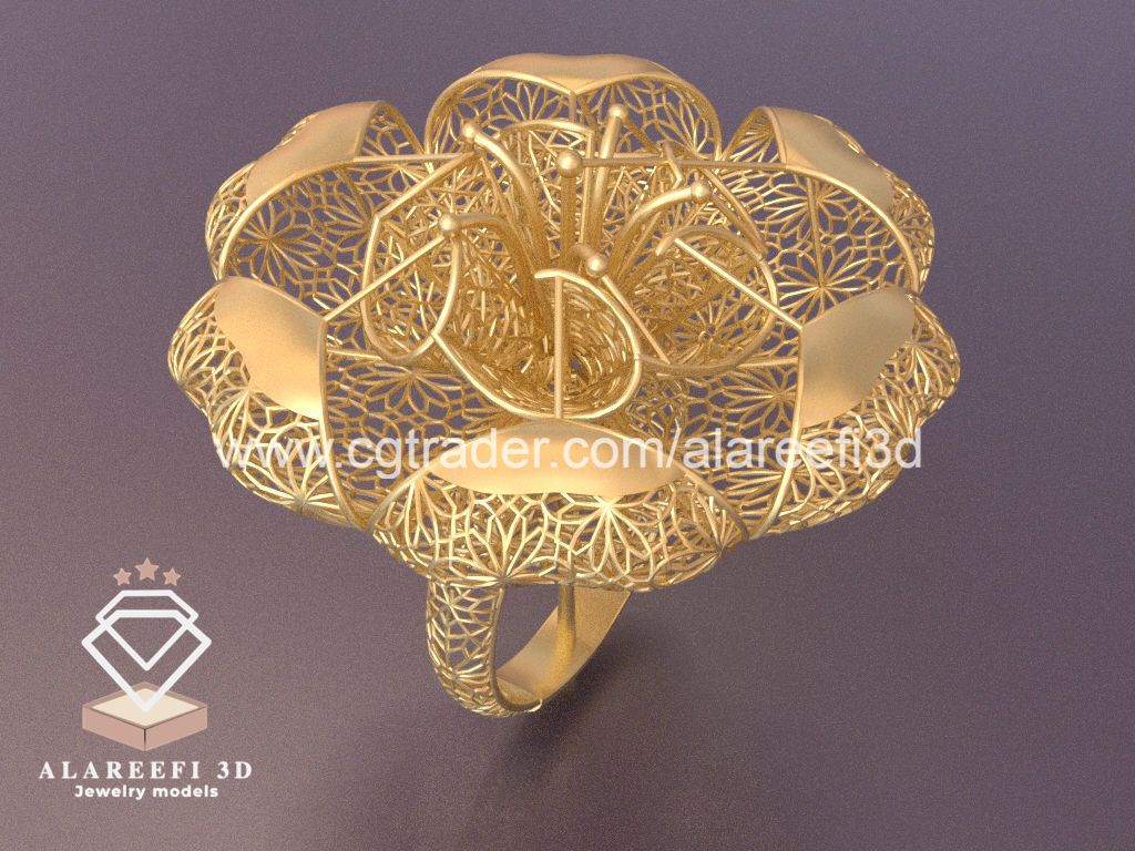 Set of 6 Ultra Vision Rings- set 001 3D print model_2