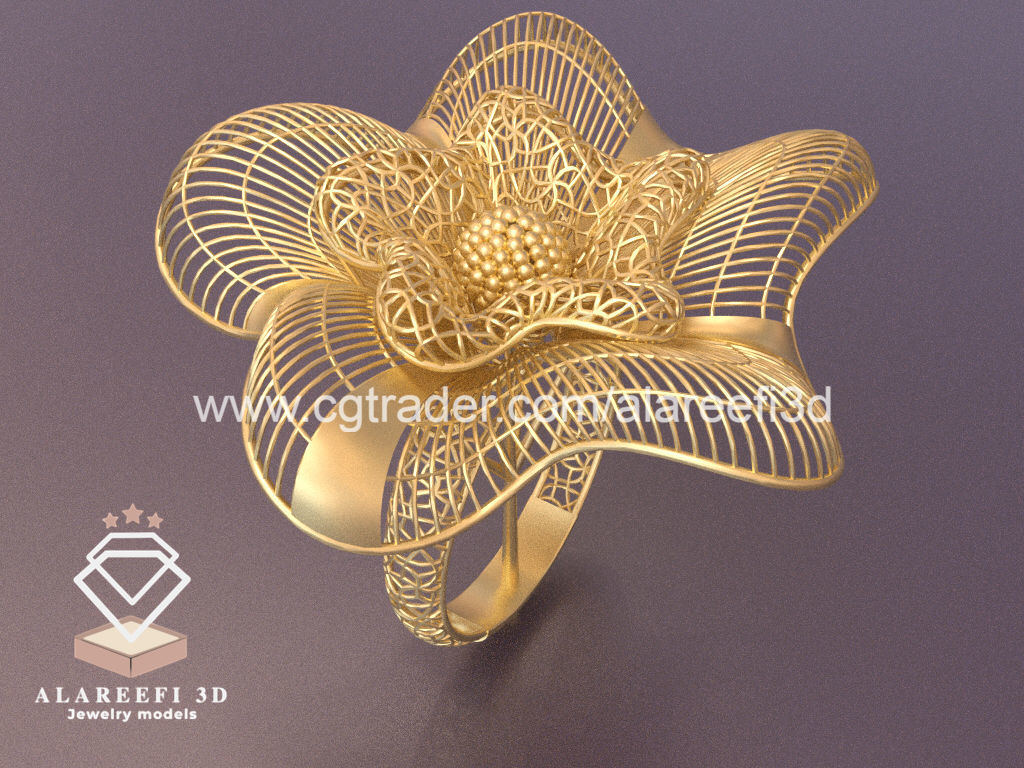 Set of 6 Ultra Vision Rings- set 001 3D print model_1