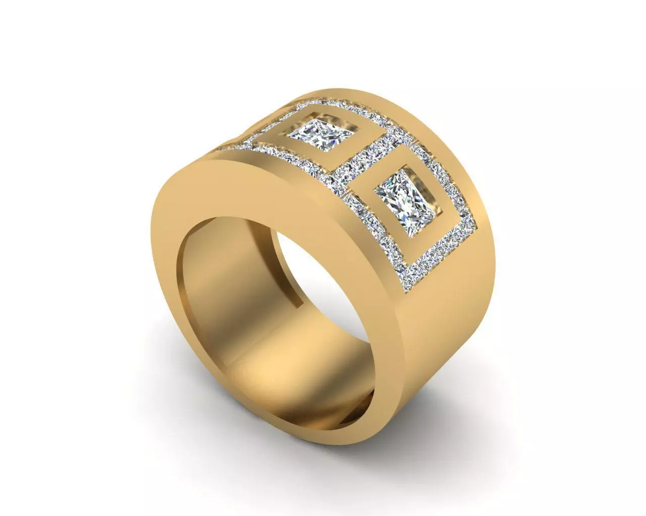 Jewelry ring 341 3D print model