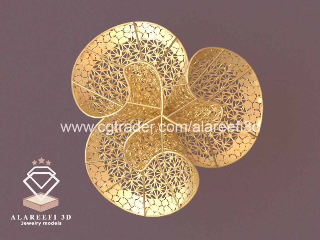 Set of 6 Ultra Vision Rings- set 003 3D print model_1