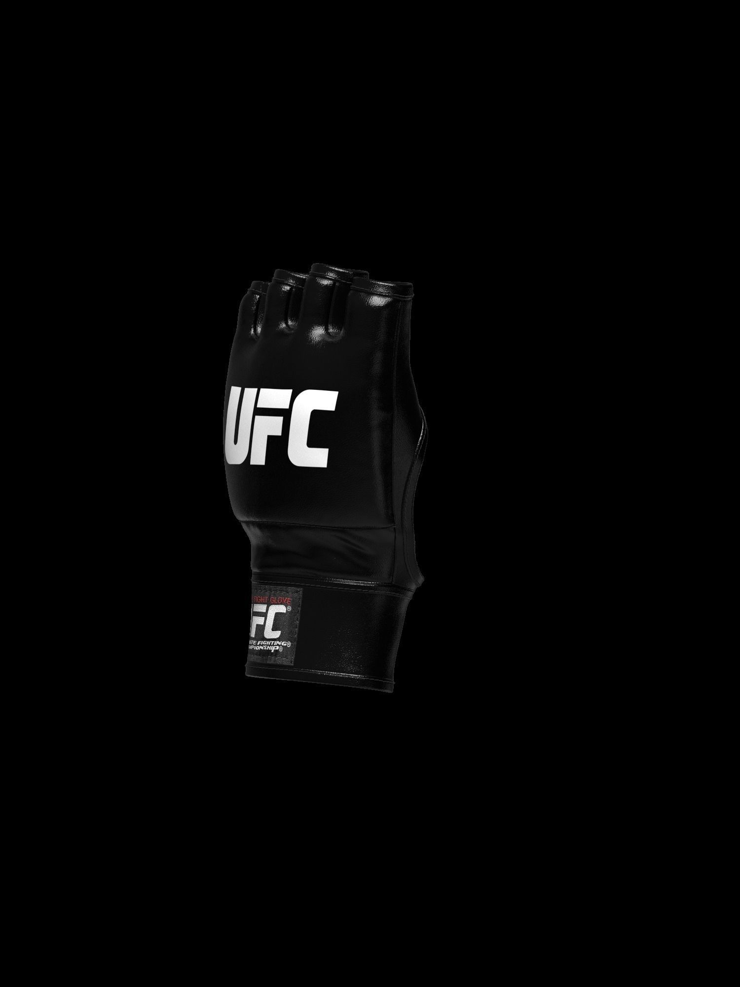 UFC Boxing Gloves 3d Model 3D model_10
