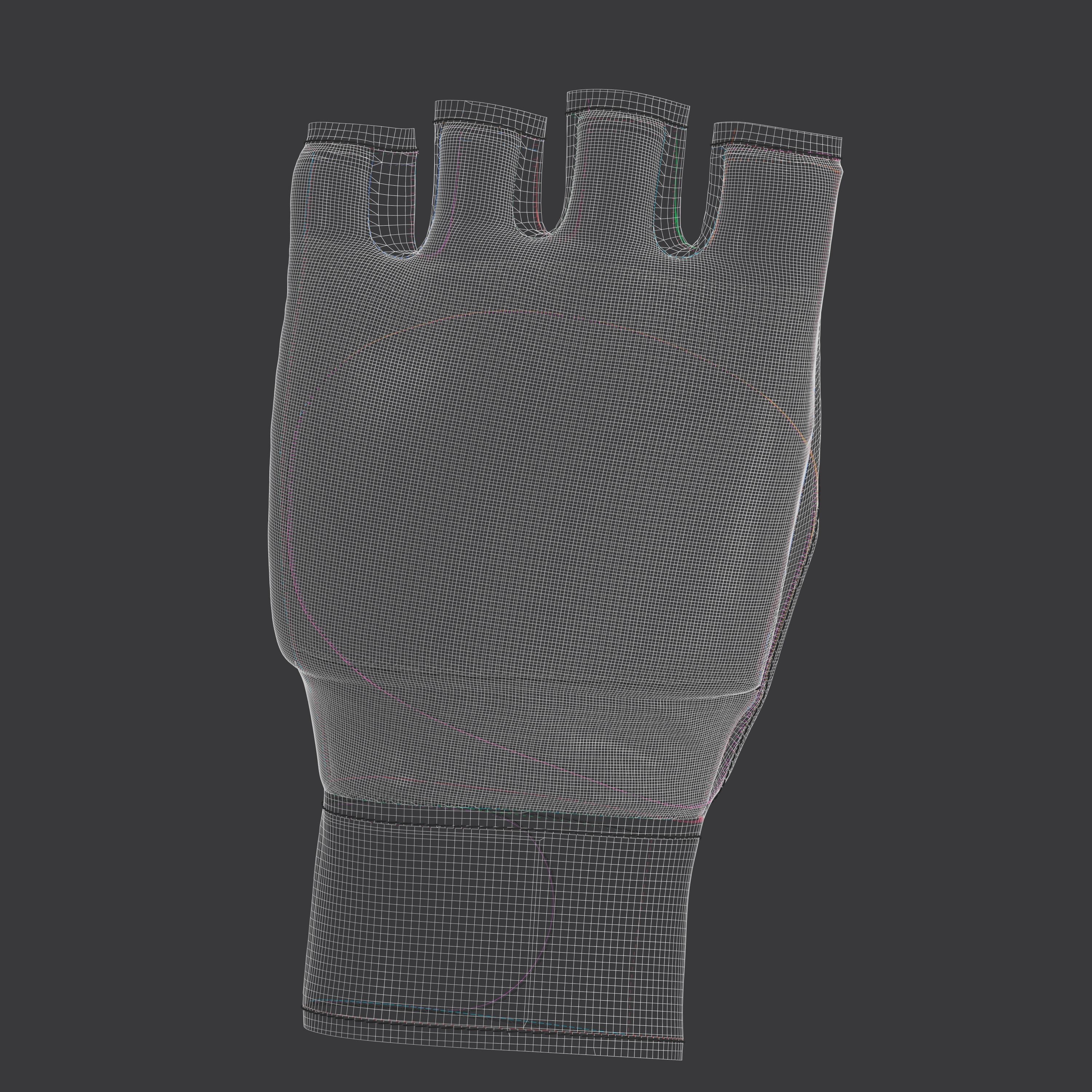 UFC Boxing Gloves 3d Model 3D model_3