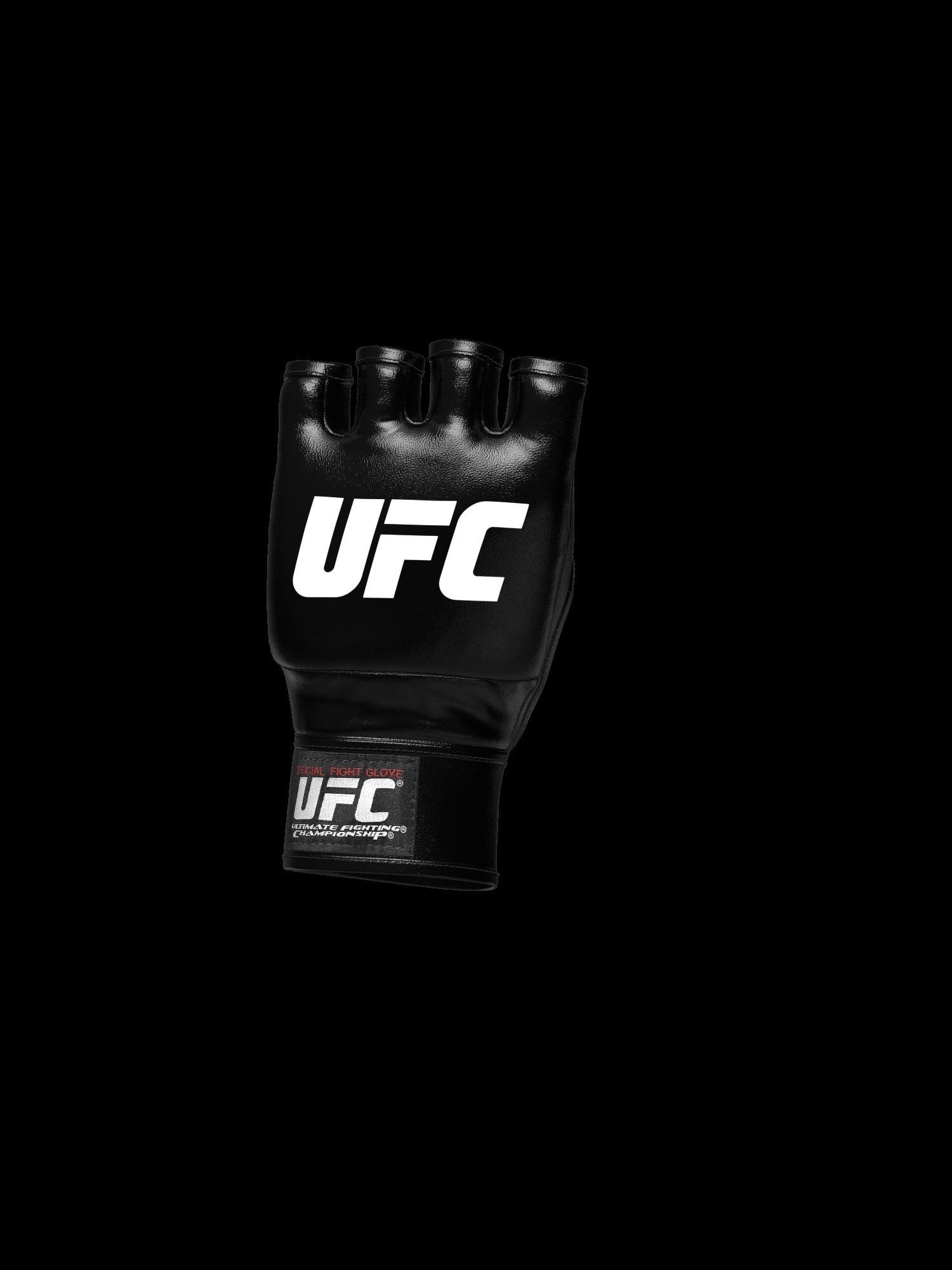 UFC Boxing Gloves 3d Model 3D model_4