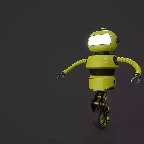 Robot 3D Character 