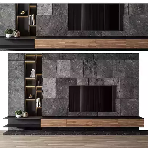 Modern TV Wall 25