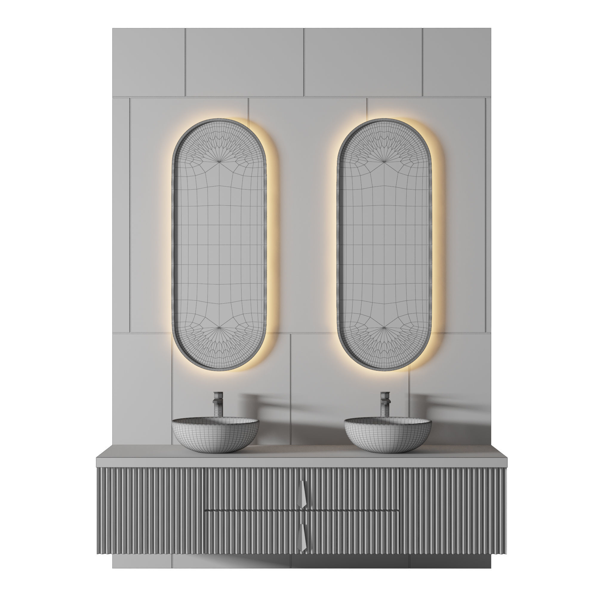 Luxury Bathroom 134 3D model_1