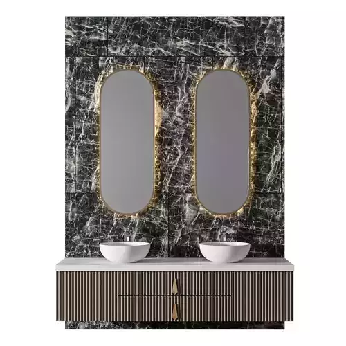Luxury Bathroom 134 3D model
