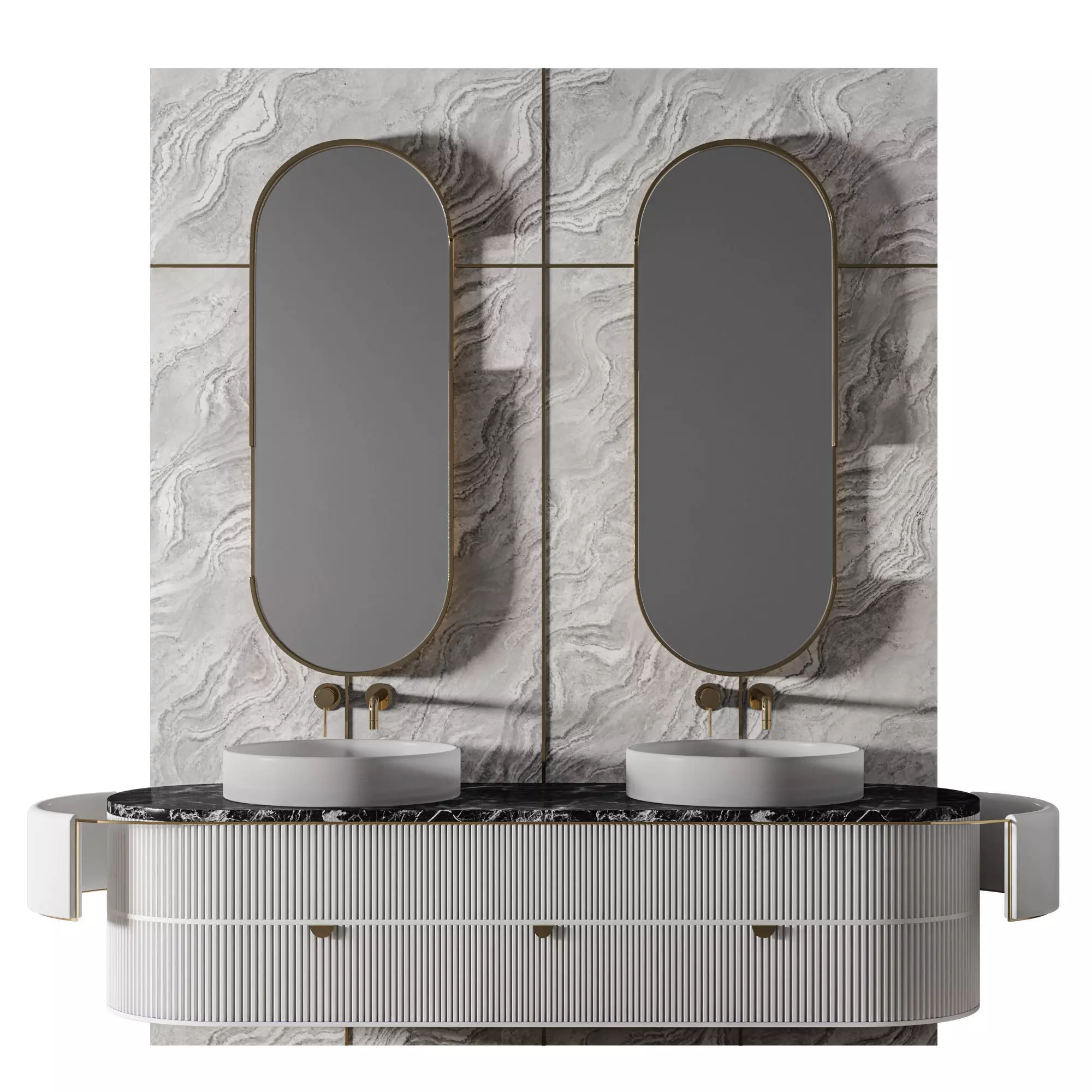 Luxury Bathroom 138 3D model