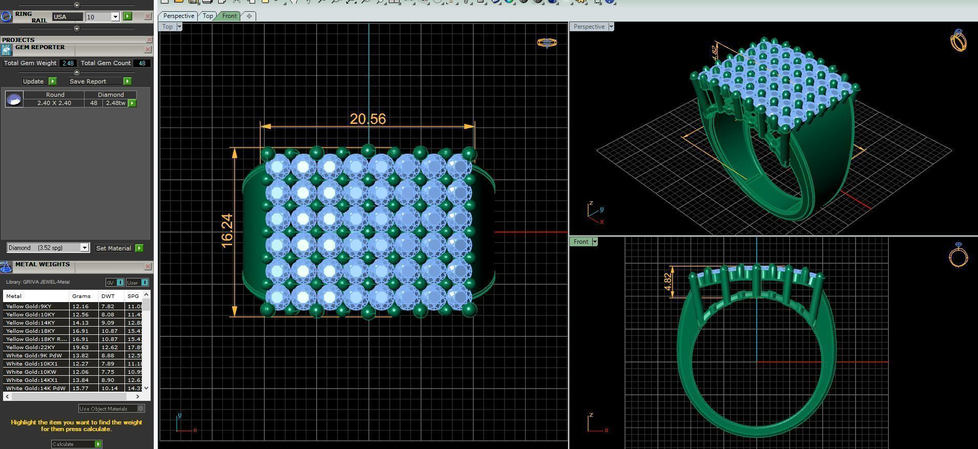 Mens Ring 3d Model and Render Detail 3D print model_9