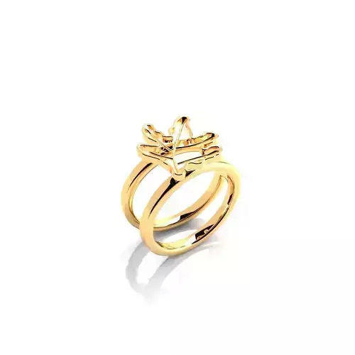 Ring set 006 3Dprintable model 