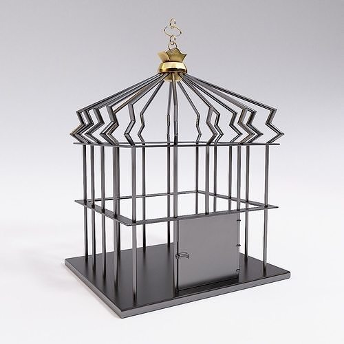 Bird Cage 3d model  3D model