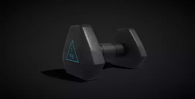 Gym Hex Dumbbell 5 kg