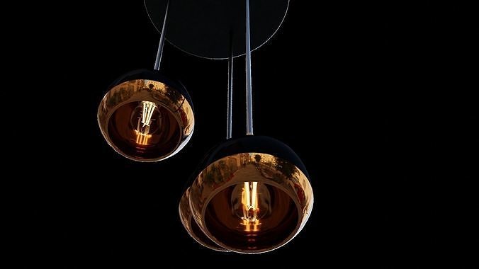 Ceiling light Free 3D model