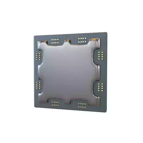 Cartoon AMD Ryzen 7000 Series CPU v1 001 Low-poly 3D model