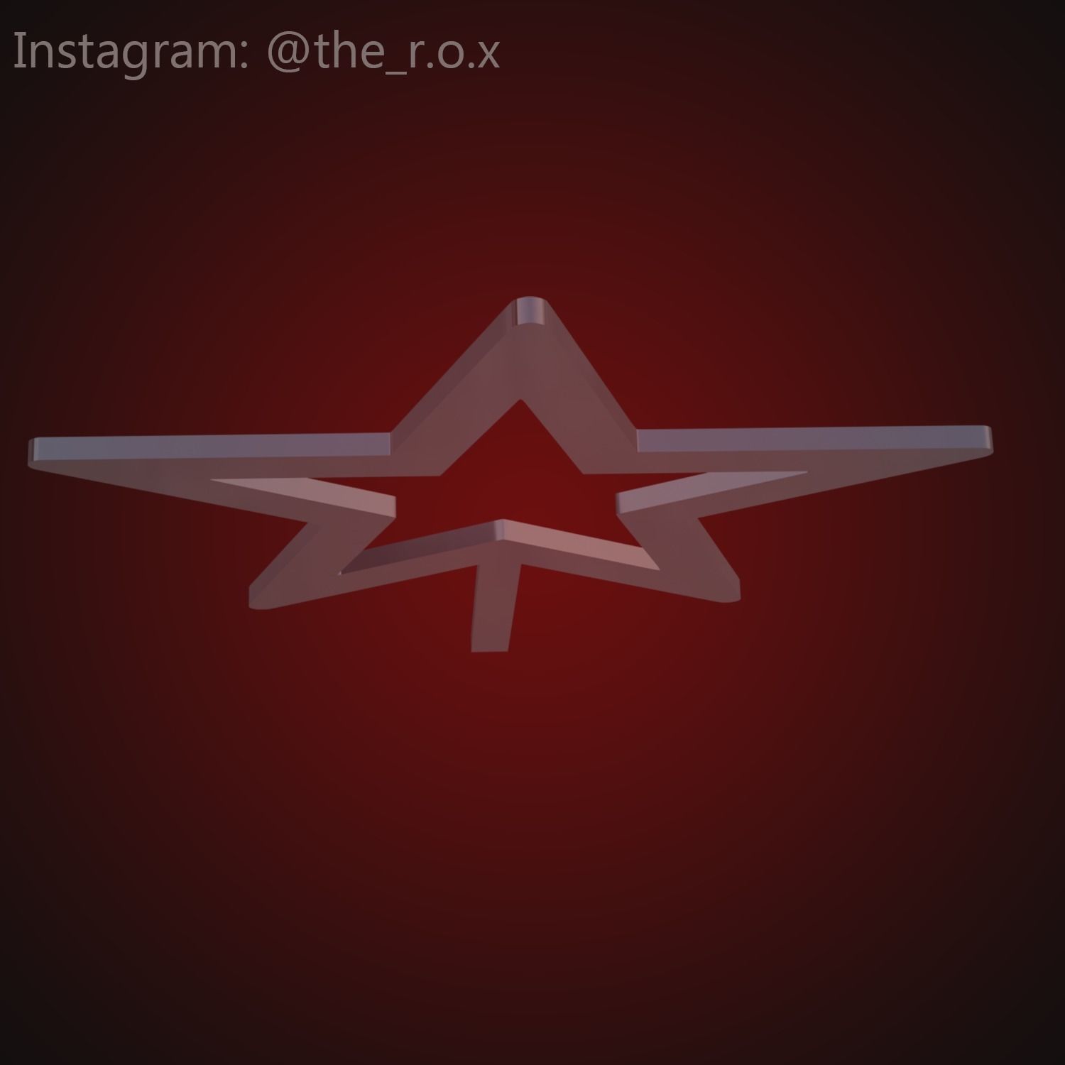 Star topper 3D print model_4